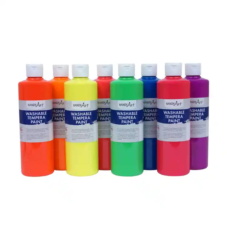 Washable Fluorescent Paint