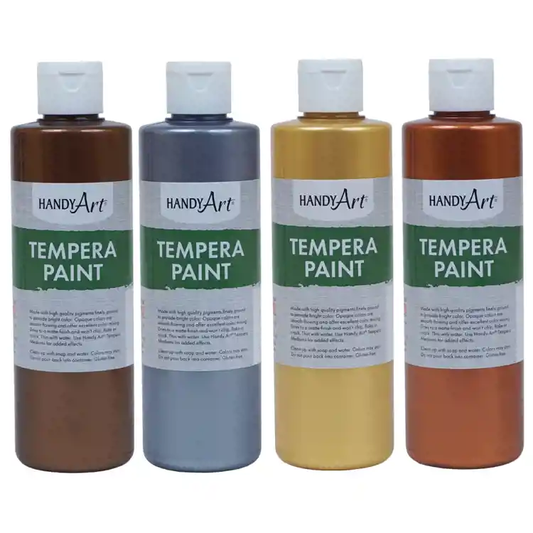 Metallic Tempera Paint Set