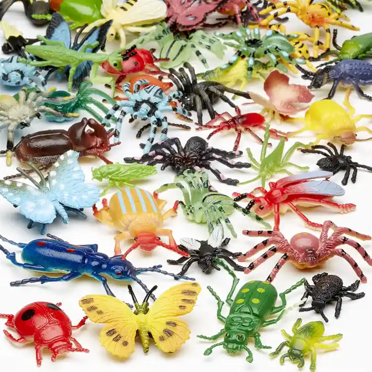 Insects Figures, 76 Pcs.