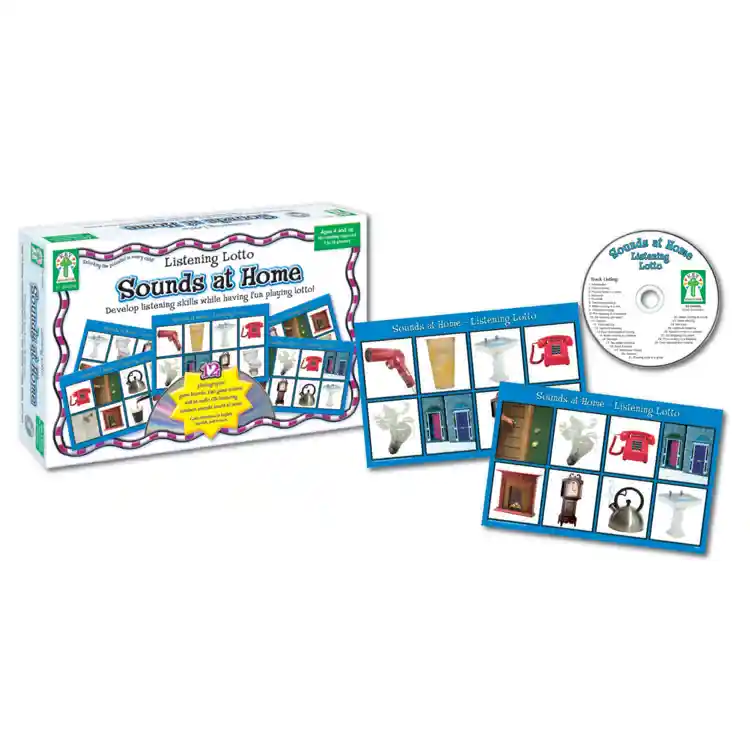 Sounds at Home Listening Lotto Game