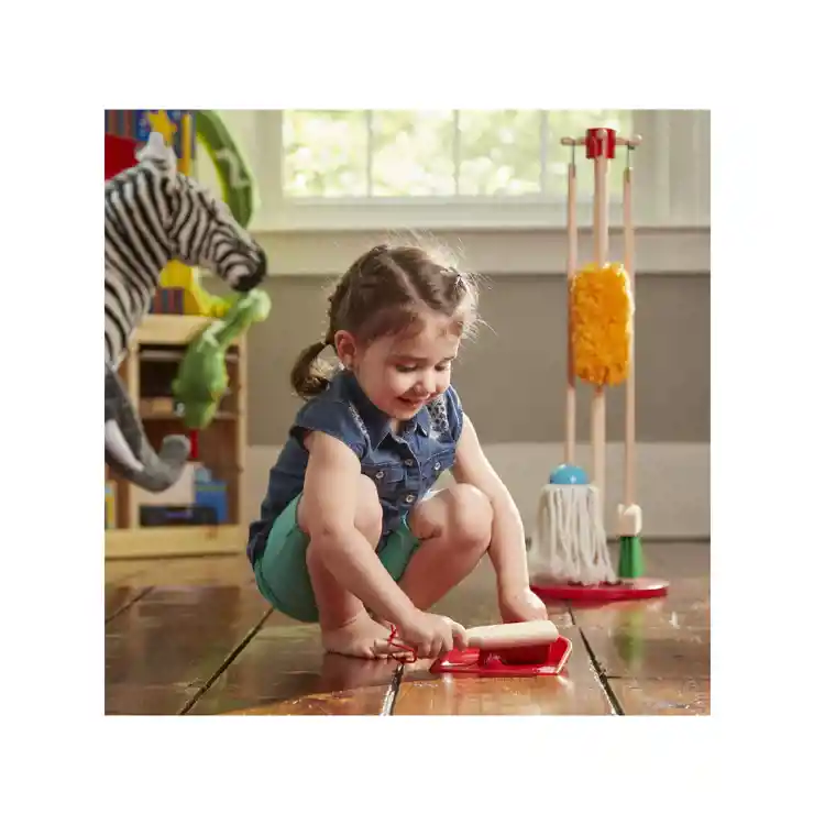 Melissa & Doug® Let's Play House! Dust! Sweep! Mop! Set