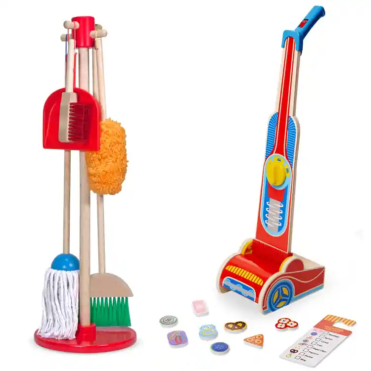 Melissa & Doug® Let's Play House! Housekeeping & Vacuum Set