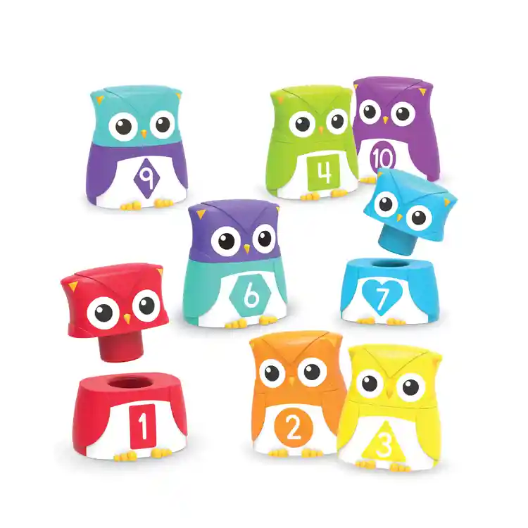 Snap-n-Learn™ Rainbow Owls