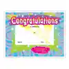 Congratulations Colorful Classics Certificates