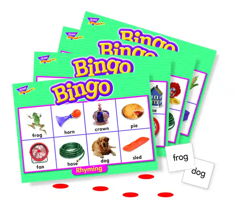 Rhyming Bingo Game