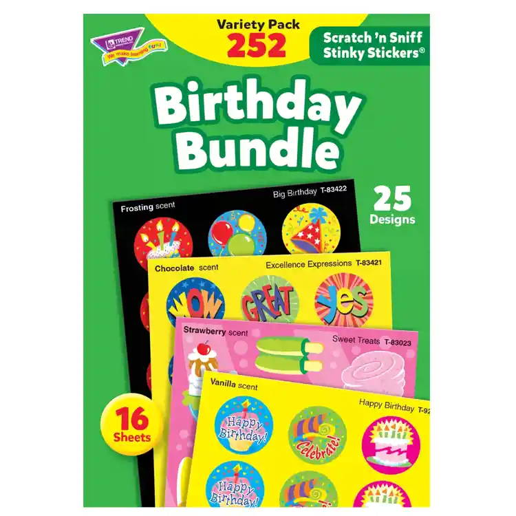 Birthday Bundle Stinky Stickers® Variety Pack